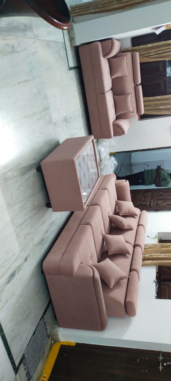 Sofa with cushions